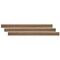 Ackland 0.26 in. T x 94 in. L x 1.77 in. W Chestnut Cove Luxury Vinyl Flooring Trim End Cap Molding AKVTVCHCO-EC - alternate 1